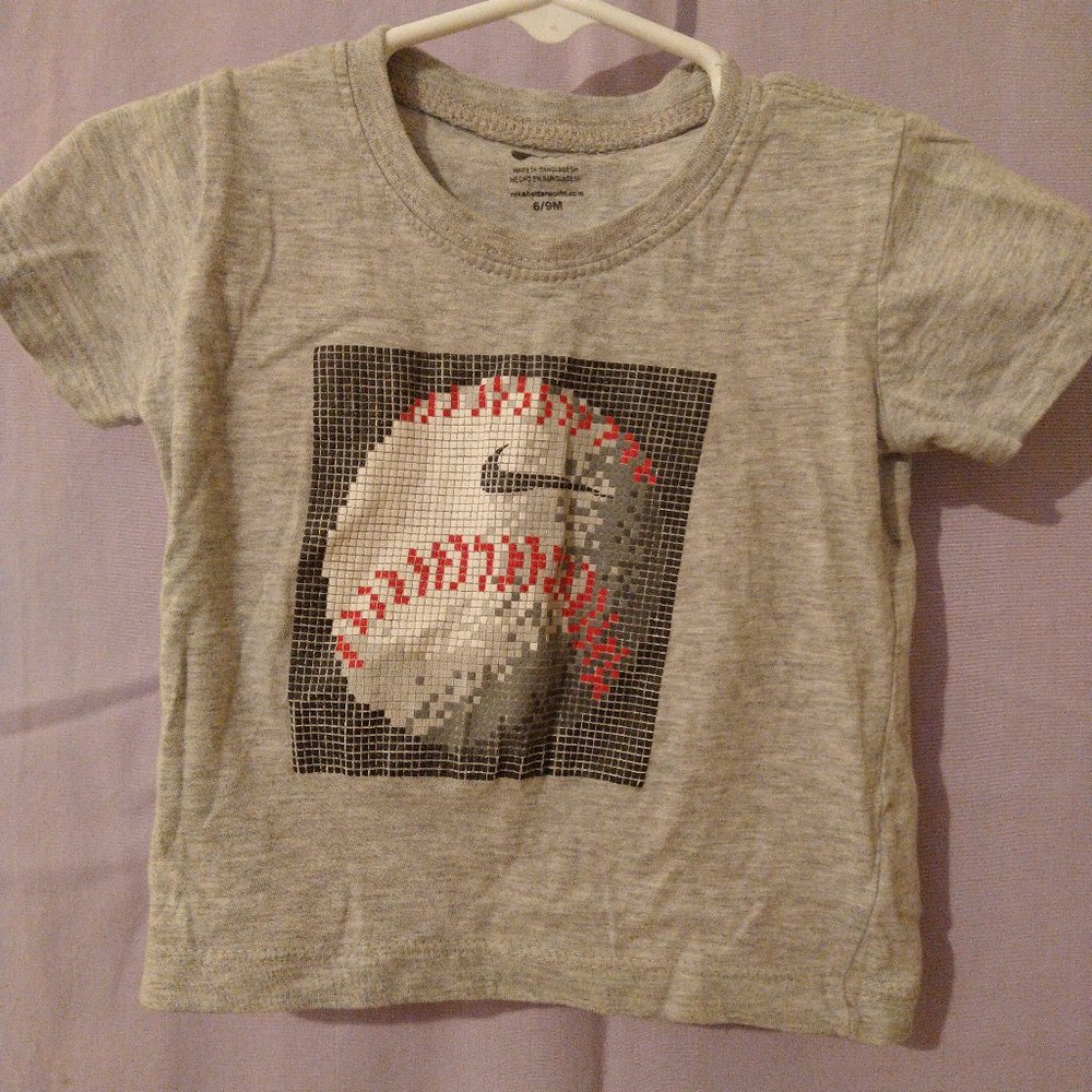 infant graphic tee, Nike, 6-9 month